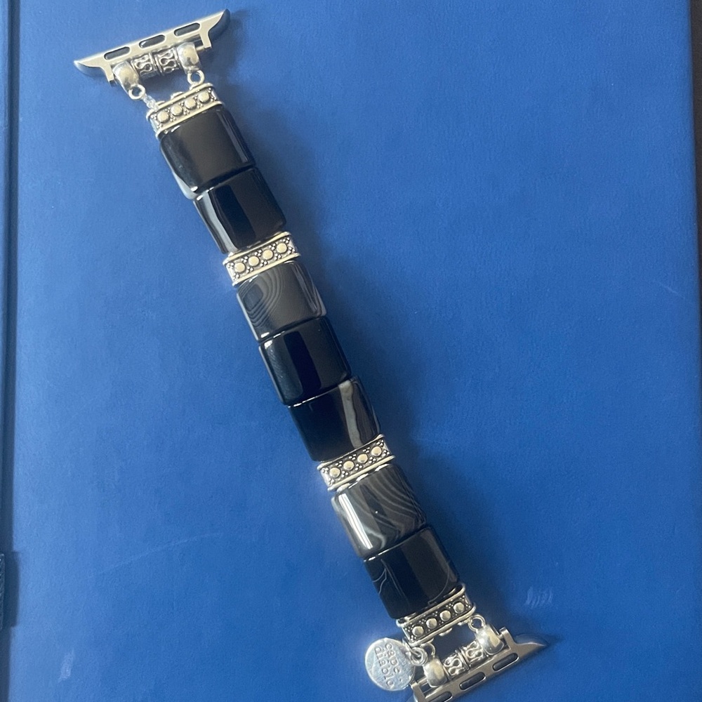 Bohemian Noir Stretch Apple Watch Strap